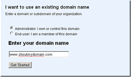Googleappssignup thumb How to Set up Google Apps for Godaddy Domains