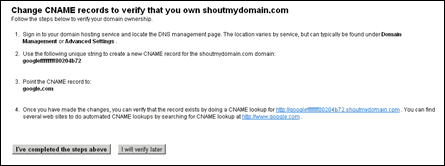 cName thumb How to Set up Google Apps for Godaddy Domains