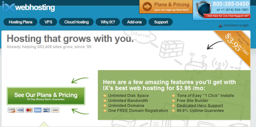 ixwebhosting-review ixwebhosting review 500x248 IXWebHosting Web Hosting Review and Latest Hosting Plans