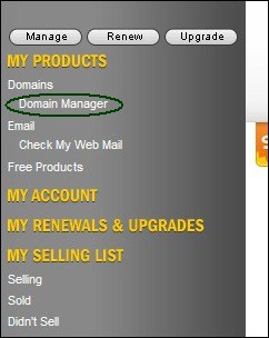 godaddydomainforwarding1 thumb How to Use Domain Forwarding With GoDaddy Domain Panel