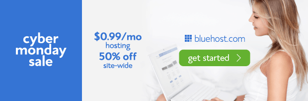 Bluehost Cyber Monday