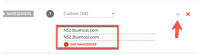 Change Nameserver in Namecheap