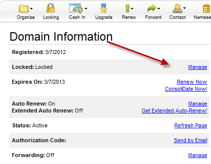 domain security lock