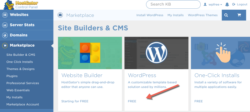 Site Builders and CMS