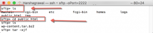 How To Upload Local File or directory on Server using sFTP