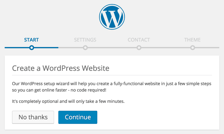 WordPress Godaddy Installation