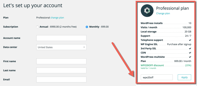 WpEngine Discount
