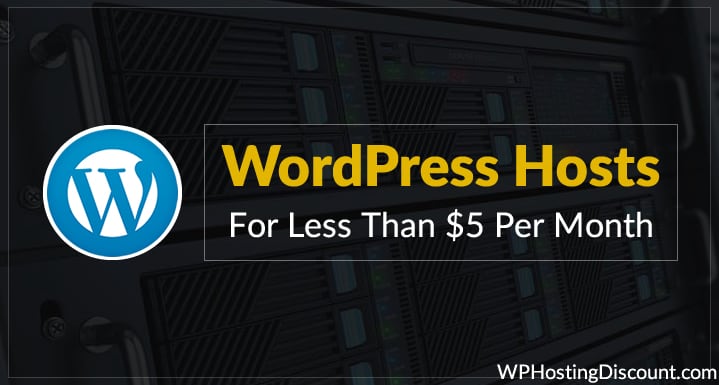 Cheap WordPress hosting